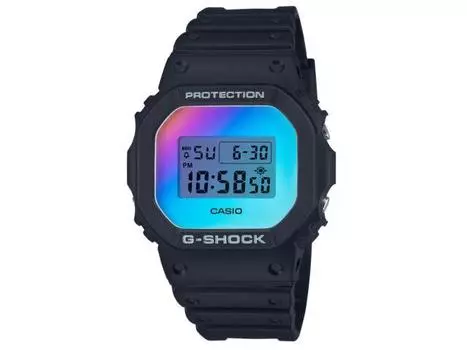 CASIO G-SHOCK Quartz Men s Watch Iridescent Color Series Black DW-5600SR-1JF NEW