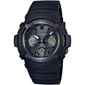 CASIO G-SHOCK Solar AWG-M100SBB-1AJF Мужские Часы Черные НОВИНКА из Японии