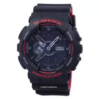 Casio G-Shock Special Color Shock Resistant Analog Digital GA-110HR-1A GA110HR-1A Мужские часы чёрный