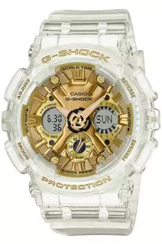 [Casio] G-Shock среднего размера модель GMA-S120SG-7AJF женские прозрачные часы-скелетоны