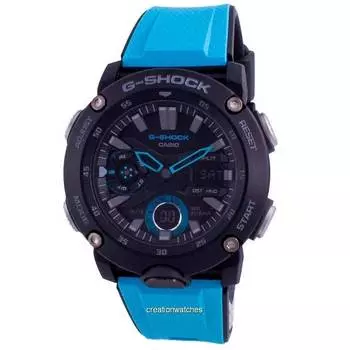 Casio G-Shock Standard Analog Digital Carbon Core Diver s GA-2000-1A2 GA2000-1A2 200M Мужские часы чёрный