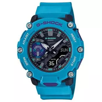 Casio G-Shock Standard Analog Digital GA-2200-2A GA2200-2 200M Мужские часы чёрный
