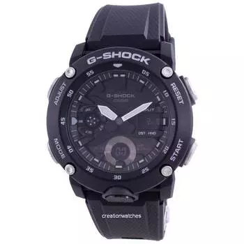 Casio G-Shock Standard Analog Digital Quartz GA-2000S-1 GA2000S-1 200M Мужские часы чёрный