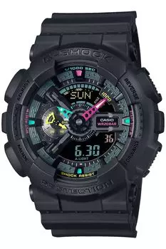 [Casio] G-Shock Watch [Multi Fluorescent color series GA-110MF-1AJF Men s Black x Fluorescent