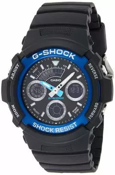 CASIO G-SHOCK Watch Overseas Model Digital Analog Watch AW-591-2ADR Blue [Watch] Reimported Product