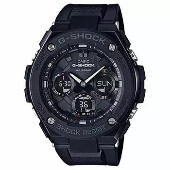 CASIO G Steel Tough Solar многофункциональные черные водонепроницаемые часы 20 ATM [Casio] Мужские G-SHOCK G-STEEL Ana-Digi GST-S100G-1B [Товар]