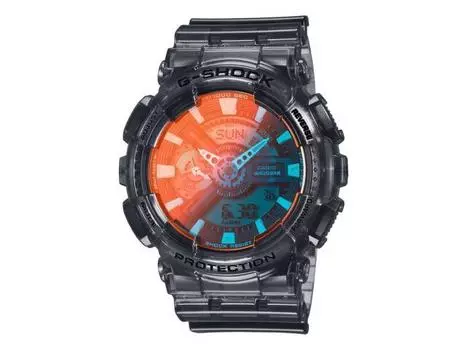 CASIO GA-110TLS-8AJF G-SHOCK BEACH TIME LAPSE Series Мужские серые скелетонированные НОВЫЕ