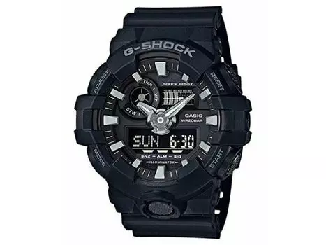 Casio GA-700-1B Часы G-SHOCK мужские черные в коробке из ЯПОНИИ НОВЫЕ