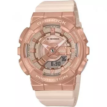 CASIO GM S110PG 4AJF G SHOCK Компактная серия с металлическим покрытием