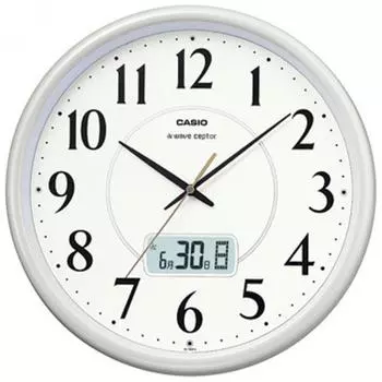 CASIO IC 1001J 9JF [Настенные радиочасы с золотым шампанским]