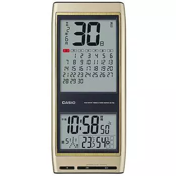 CASIO IDC 700J 9JF [часы с уведомлениями для жилой среды, настенные радиочасы, совместимые с дисплеем Reiwa]