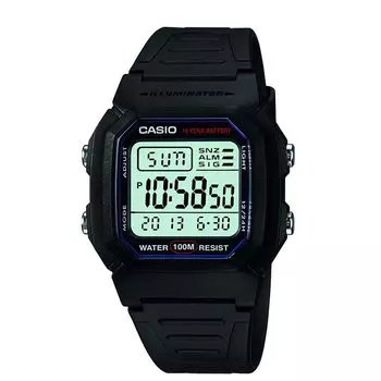 [Casio Import] Часы W800H-1A Мужские Изделия Черные [Продукт]