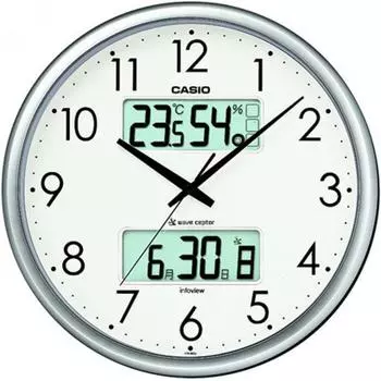 CASIO ITM 650J 8JF [Серебряные радиочасы]