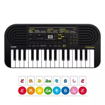Casio Электронная клавиатура Casiotone 32 Mini Keyboard Black White SA-51 &