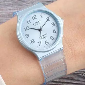 Casio Часы для проверки способностей в колледже Jelly Band MQ-24S-2B