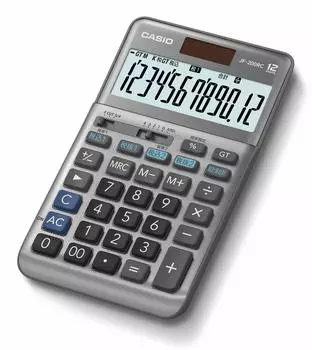 Casio Калькулятор сниженной налоговой ставки 12 цифр Расчет налога Общая функция Just Type JF-200RC-N
