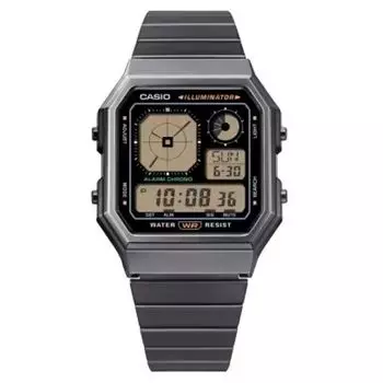 Casio Классическая серия аналоговых цифровых часов с двумя графиками A130WEG-9A