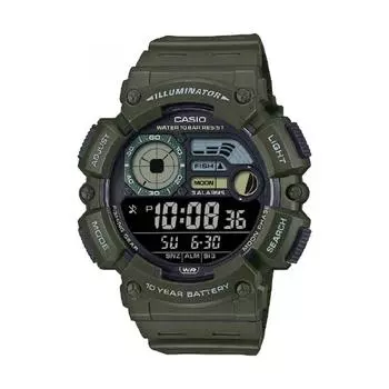 Casio Коллекция Casio Коллекция Casio Большие цифровые часы Khaki Ws 1500h 3bjf