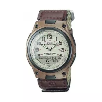 Casio Коллекция Casio Коллекция Casio Цифровая Аналоговая Комбинированная Модель Коричневый Aw 80v 5bjf