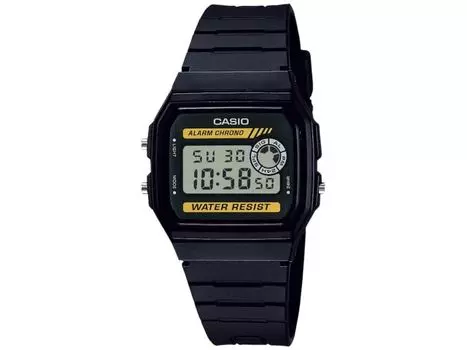 Casio Коллекция F-94WA-9JH Мужские часы Черные цифровые блистерная упаковка со светодиодной подсветкой НОВЫЕ