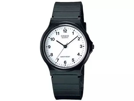 Casio Коллекция MQ-24-7BLLJH Мужские часы Черно-белая блистерная упаковка Маленький номер