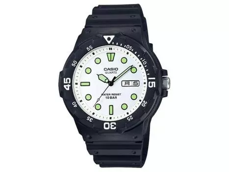 Casio Коллекция MRW-200HJ-7EJH Мужские часы Черно-белая блистерная упаковка Дата НОВЫЕ