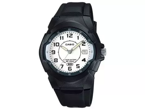 Casio Коллекция MW-600B-7BJH Мужские часы Черно-белая блистерная упаковка Индикатор дня