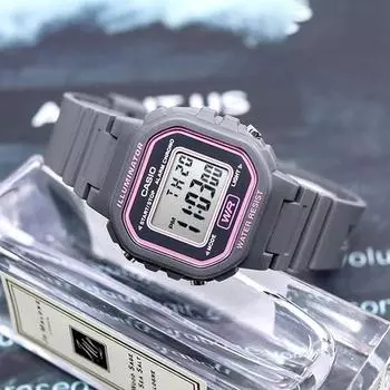 Casio квадратные красочные часы для девочек, обучающие детей, часы для учащихся начальной школы, подарок на новый семестр, детские повседневные часы