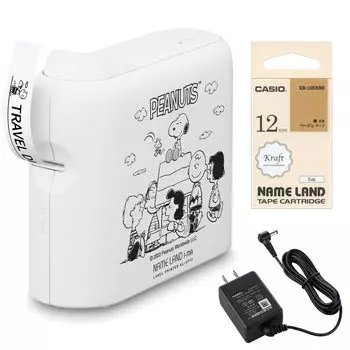 Casio Label Writer Nameland Peanuts Модель смартфона только набор с лентой i-ma KL-SP10-PN KL-SLPN (Ширина 3,5-18 мм)