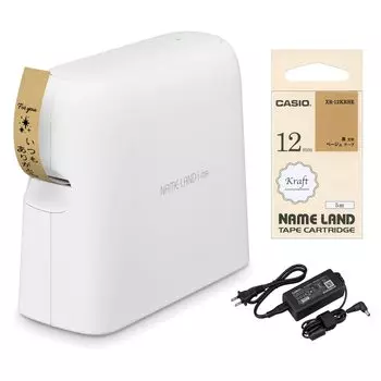 Casio Label Writer Nameland Совместимо со смартфонами и ПК Набор с лентой i-ma KL-SP100 KL-SK-SET (Ширина 3,5-24 мм)