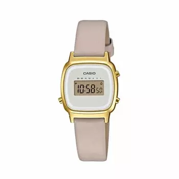 CASIO Ladies Digital Watch LADY S DIGITAL LA670WFL (la670wfl) (Cream)