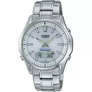 Casio Lcw M100de 7ajf [Lineage Solar Radio Clock Easy Adjustment Band]