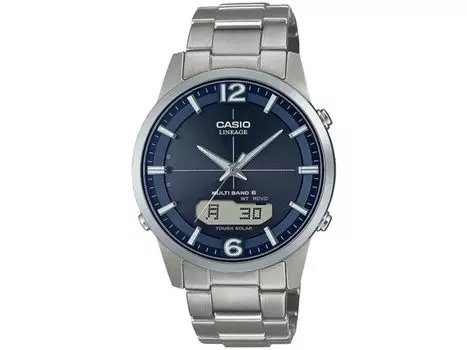 CASIO LCW-M170TD-2AJF LINEAGE Солнечные радиоуправляемые титановые мужские часы НОВИНКА