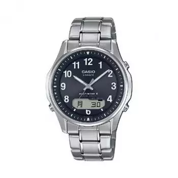 CASIO LINEAGE Lineage LCW M100TSE 1A2JF [радиочасы LINEAGE на солнечной батарее, комбинация 3H TI, 5 Вт, сапфировое стекло, простой ремешок]