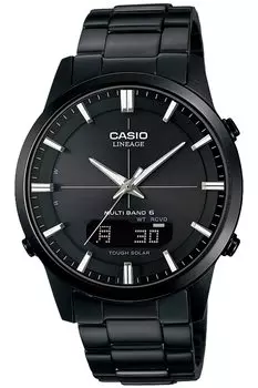 Casio Lineage Солнечные часы Черные Радиоуправляемые LCW-M170DB-1AJF Мужские