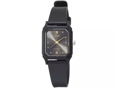 Casio LQ-142E-1A Женские повседневные спортивные часы с черным ремешком Regin Rectangle НОВЫЕ