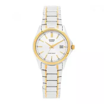 Casio Ltp 1183g 7adf Ltp 1183g 7a Аналоговые металлические часы для студентов Sat LTP-1183G-7ADF