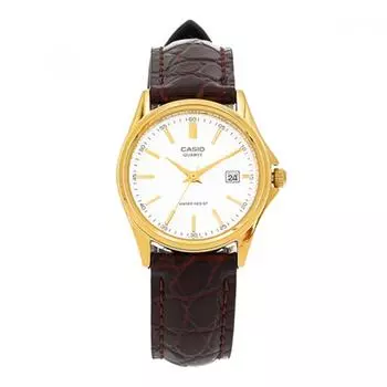 Casio Ltp 1183q 7adf Ltp 1183q 7a Аналоговые Sat Студенческие Кожаные Часы LTP-1183Q-7ADF