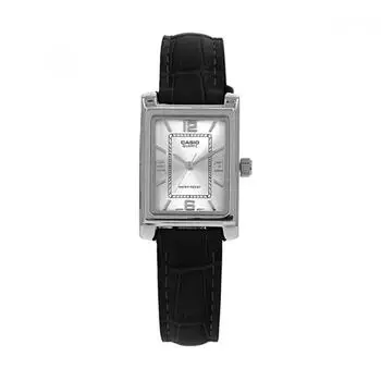 CaSio Ltp 1234ll 7adf Ltp 1234ll 7a аналоговые квадратные Sat студенческие женские часы с кожаным ремешком LTP-1234LL-7ADF