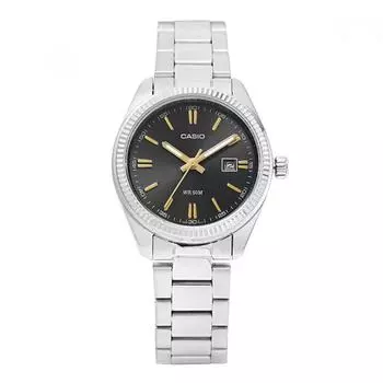 Casio Ltp 1302d 1a2vdf Ltp 1302d 1a2 Аналоговые Sat Студенческие Женские Металлические Часы LTP-1302D-1A2VDF