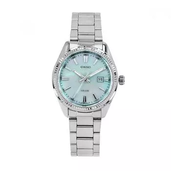 Casio Ltp 1302ds 2avdf Ltp 1302ds 2a Аналоговые Sat Студенческие Женские Металлические Часы LTP-1302DS-2AVDF