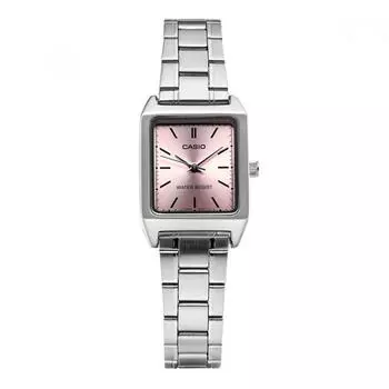 CaSio Ltp V007d 4eudf Ltp V007d 4e аналоговые квадратные Sat студенческие женские металлические часы LTP-V007D-4EUDF