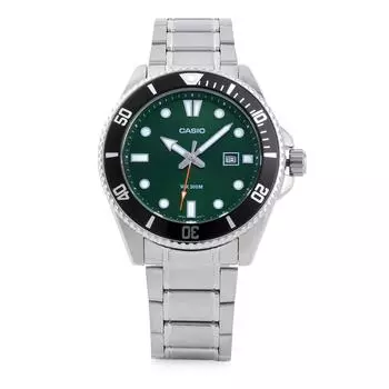 CaSio Mdv 107d 3a2vdf Mdv 107d 3a2 Аналоговые черные мужские часы Marlin S из металла MDV-107D-3A2VDF