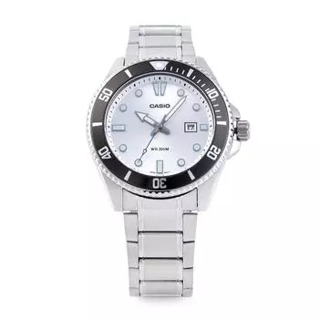 CaSio Mdv 107d 7avdf Mdv 107d 7a Аналоговые мужские металлические часы MDV-107D-7AVDF