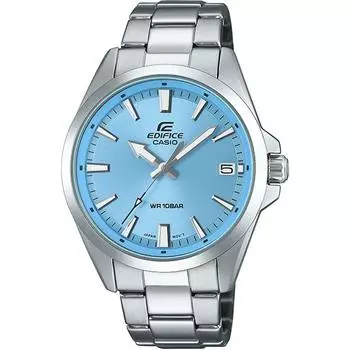CASIO Men s EDIFICE EFV-100DJ-2BJF [EDIFICE] Round Watch Silver Stainless Steel Analog