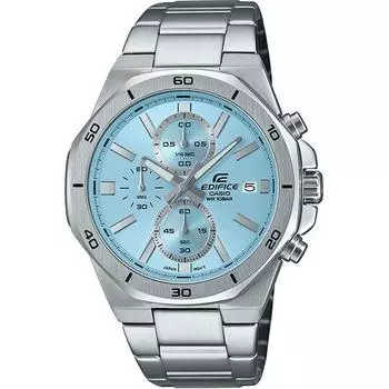 CASIO Men s EDIFICE EFV-640DJ-2BJF [EDIFICE] Round Watch Stainless Steel Multi-Index Analog
