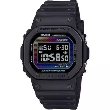 CASIO Men s G-SHOCK DW-5600RW-1JF [G-SHOCK Brick Pattern Design] Square Watch Black Digital