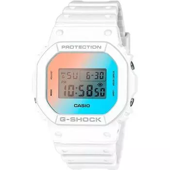 CASIO Men s G-SHOCK DW-5600TL-7JF [G-SHOCK BEACH TIME LAPSE Series] Square Watch White Digital