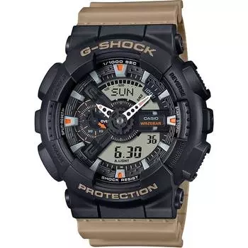 CASIO Men s G-SHOCK GA-110TU-1A5JF [G-SHOCK Two tone utility colors] Round Watch Resin