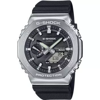 CASIO Men s G-SHOCK GBM-2100-1AJF [G-SHOCK Metal Covered Model] Round Watch Black Digital Analog